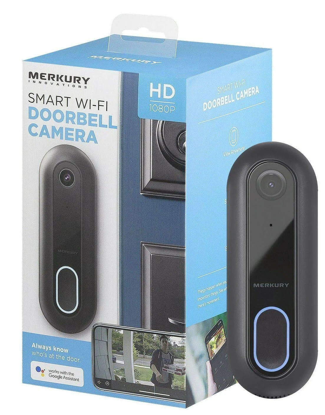 Smart WiFi Doorbell Camera HD 1080p A47790