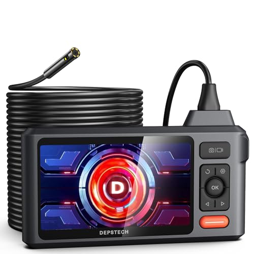 50FT 1080P Dual Lens Sewer Inspection Camera with Lights W85590