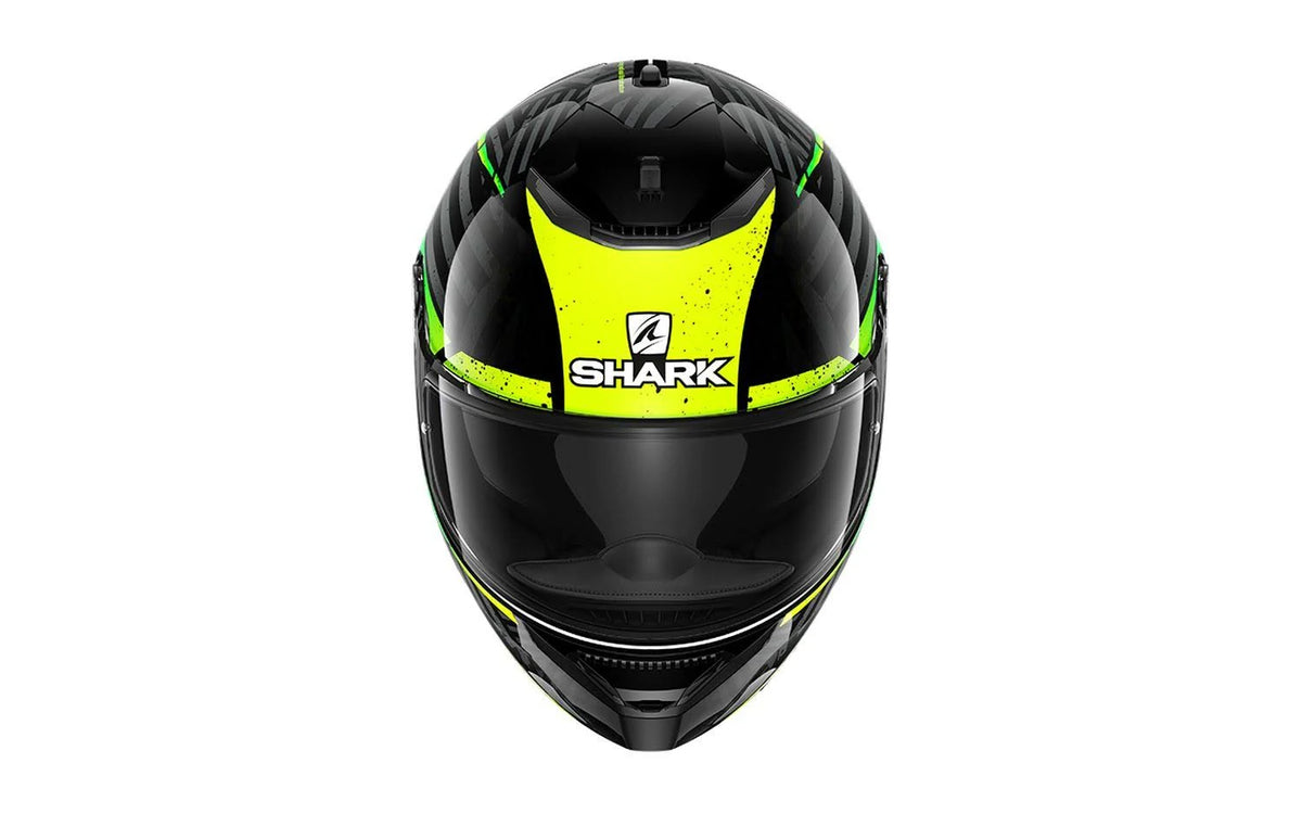 Black Yellow Green Helmet L39558