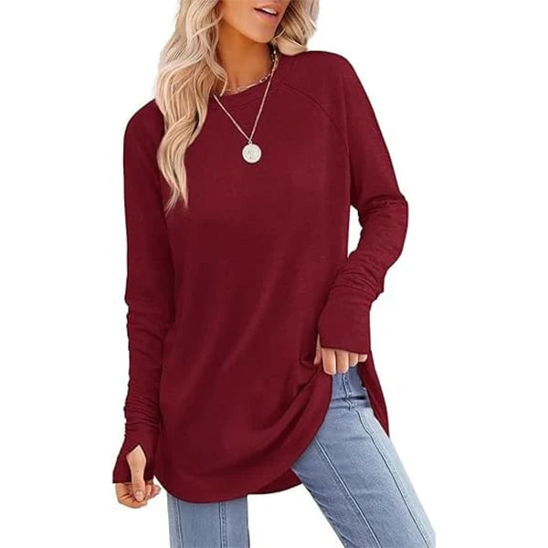 Women's Long Sleeve Round Neck W737
