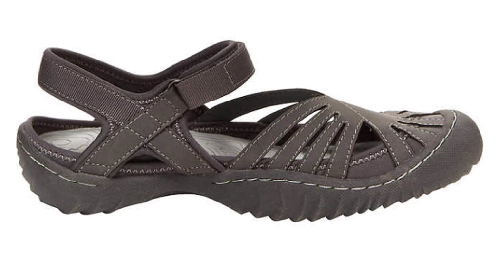 Charcoal Gray Walking Sandals T84667