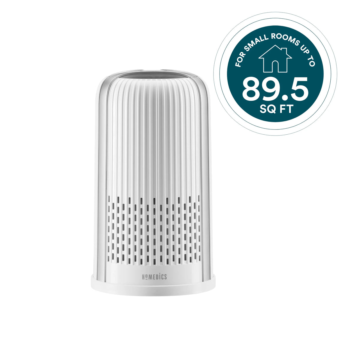 4-in-1 Tower Air Purifier with 360-Degree HEPA Filtration, White H16114