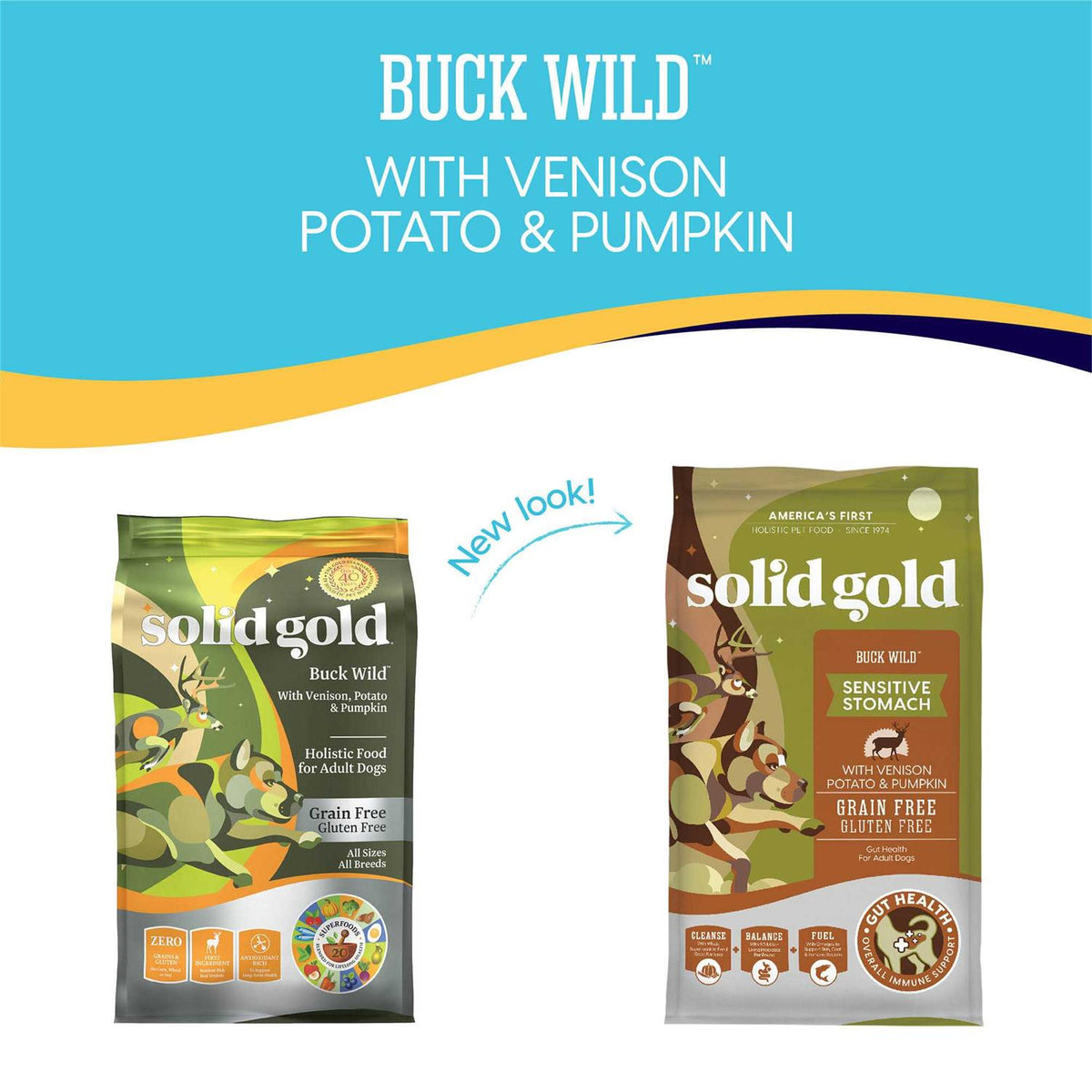 Grain-Free Venison Potato & Pumpkin Dry Dog Food U981632