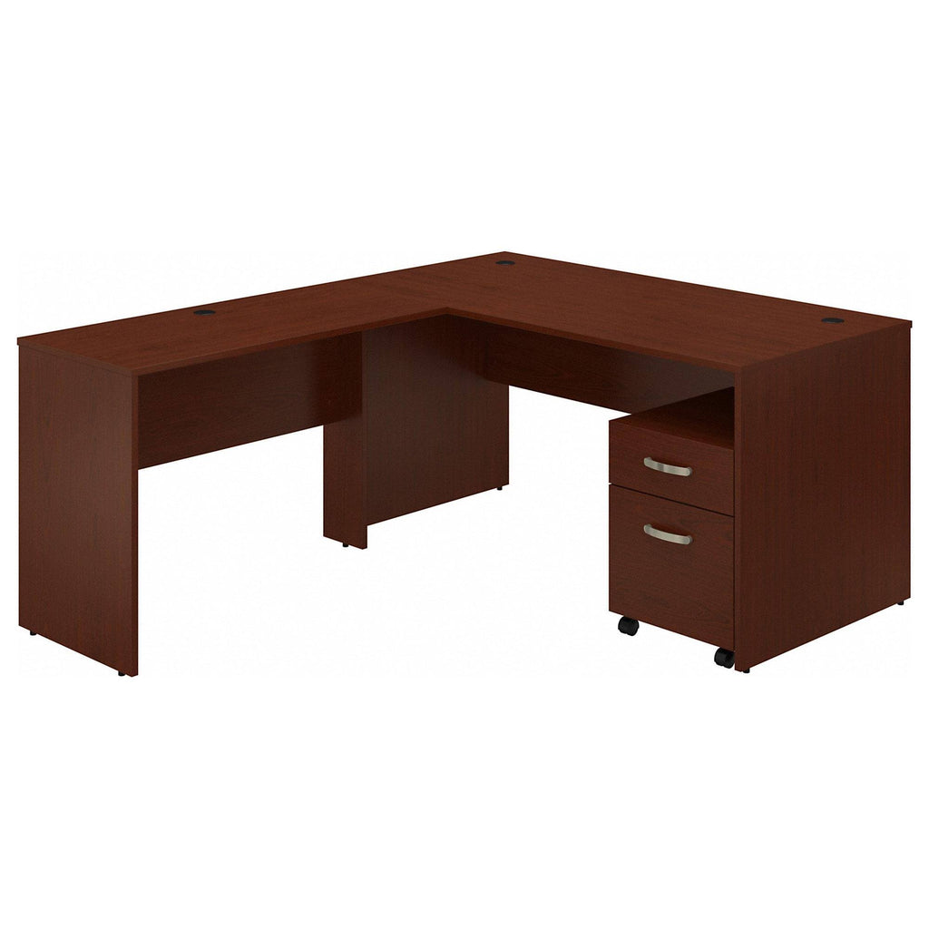 L Shaped Desk with Mobile File Cabinet O144319