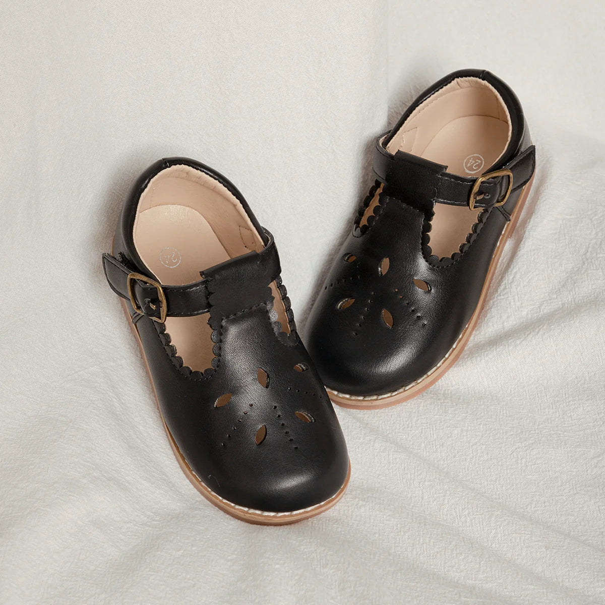 Toddler Girls Mary Jane Soft Sole Princess Shoes A978