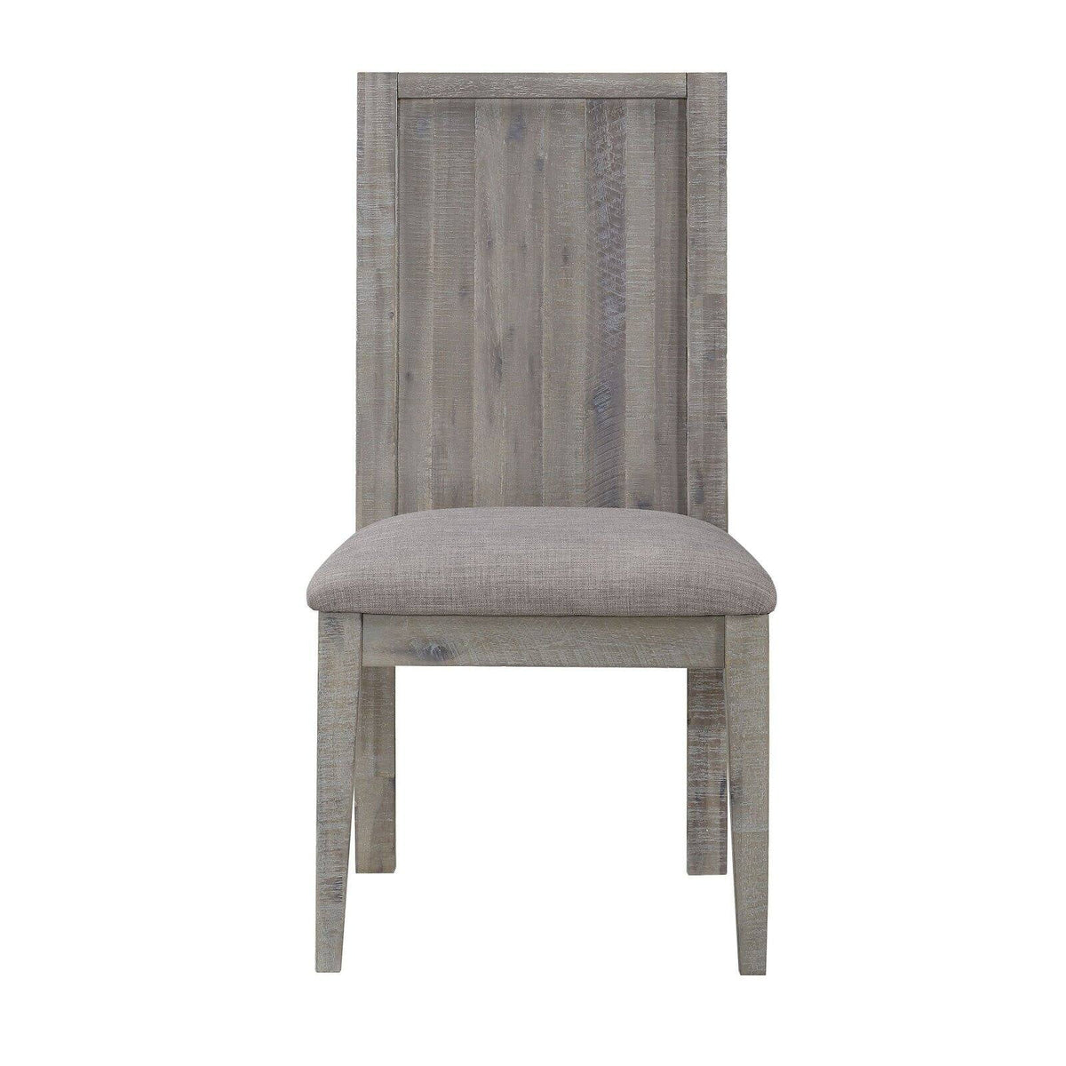 Solid Wood Upholstered Chair Set of 2 L473560