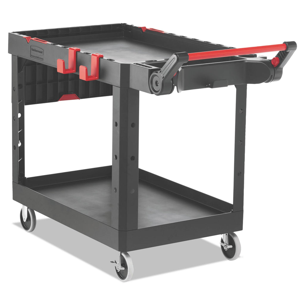 Heavy Duty Utility Cart, 2 Shelves L46710