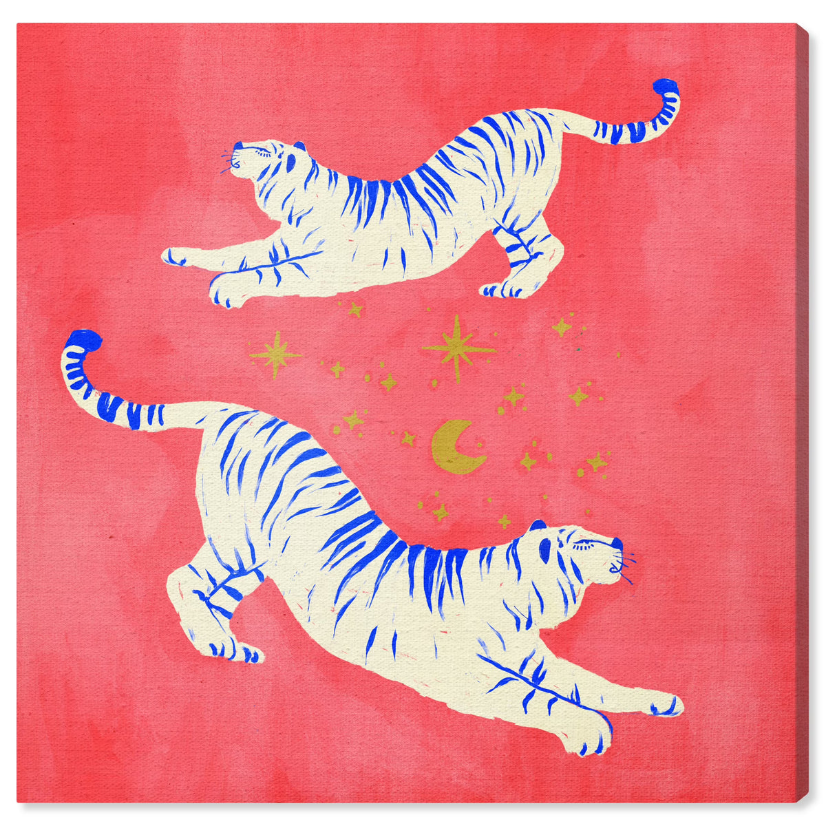 Red 20x20 Canvas Wall Art Print F59601