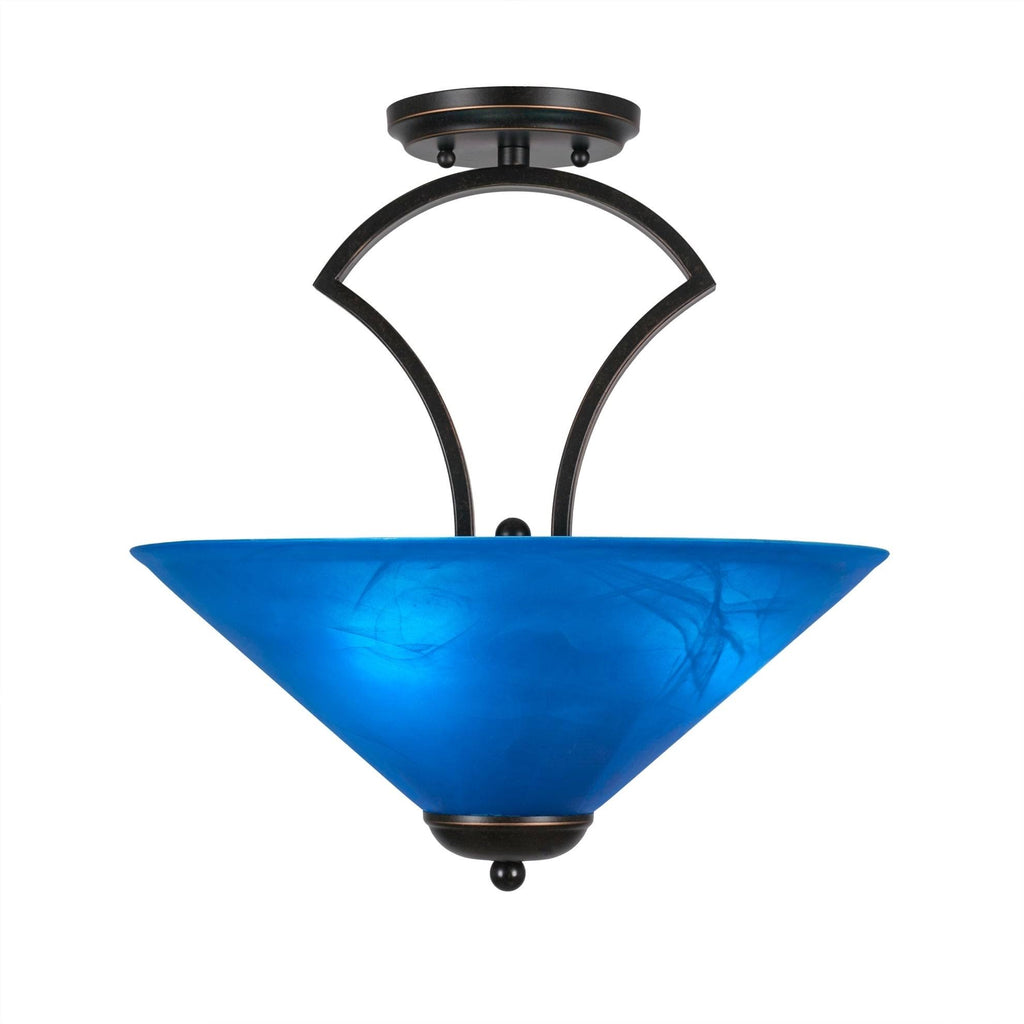 Three Light Semi-Flush Mount R102