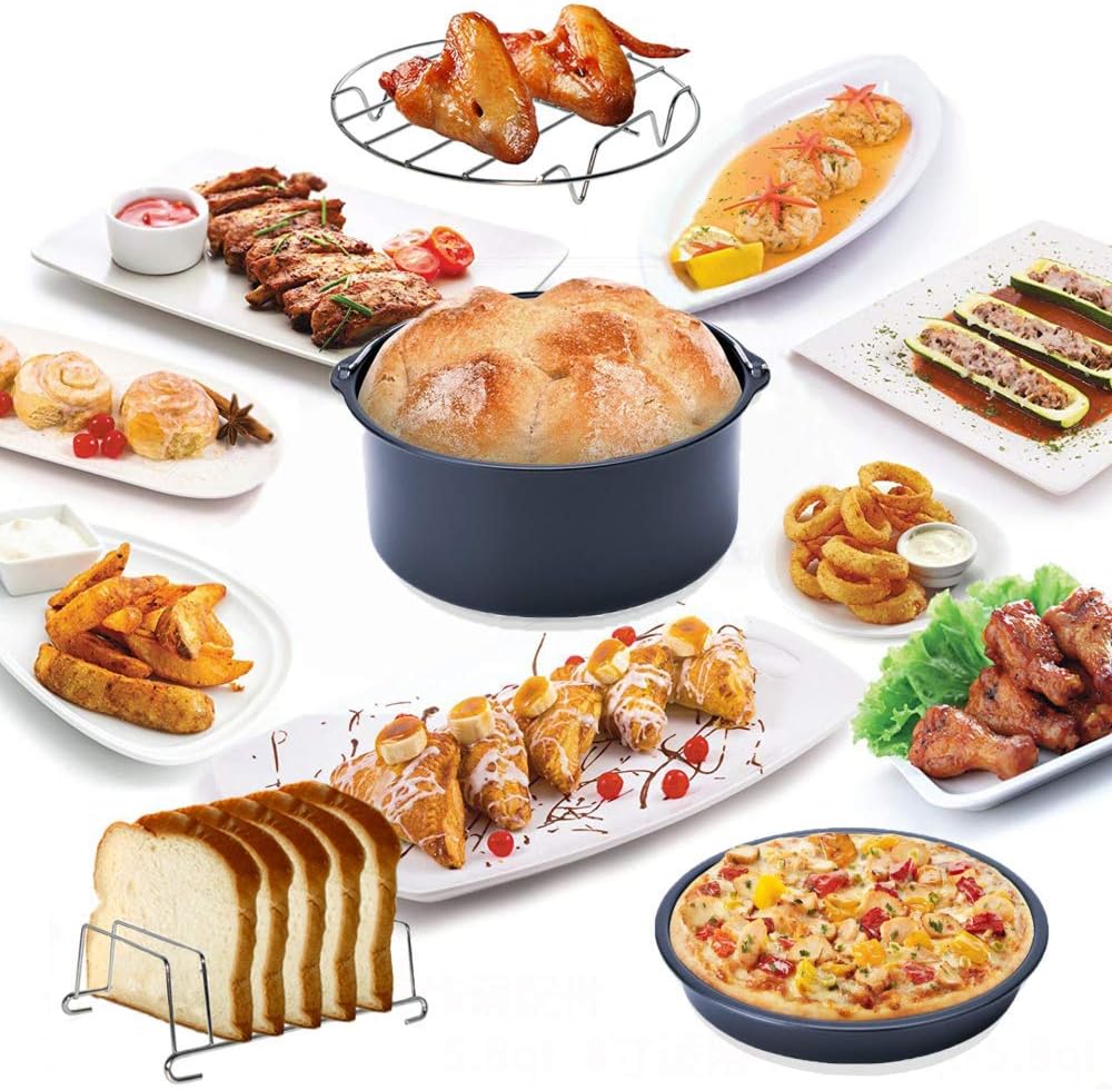 8Pcs Air Fryer Accessories D38175