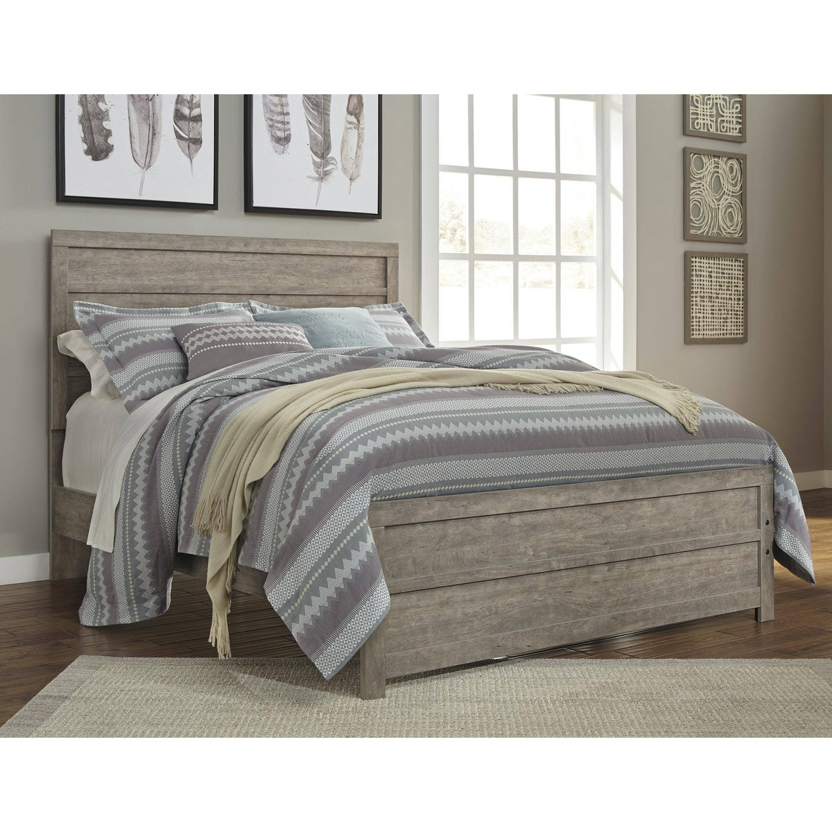 Queen Panel Headboard/Footboard J65780