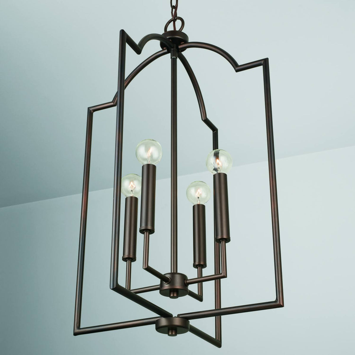 Bronze 4 Light Foyer S506