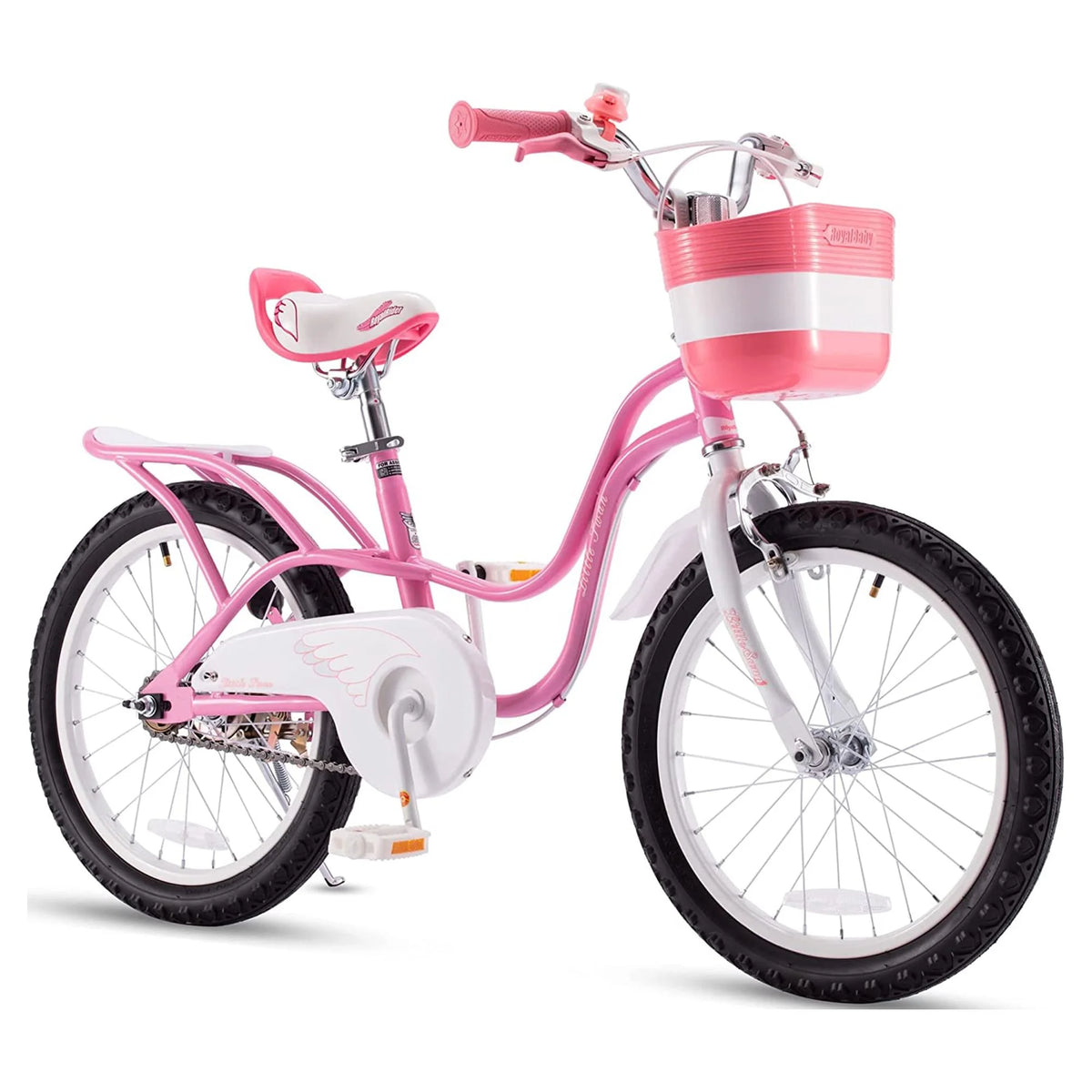 12 Carbon Steel Kids Bike with Dual Hand Brakes, Pink K5171