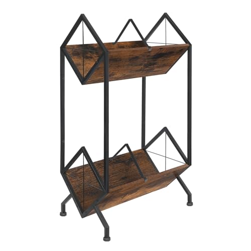 Black 1 Tier Vinyl Record Storage Rack P829