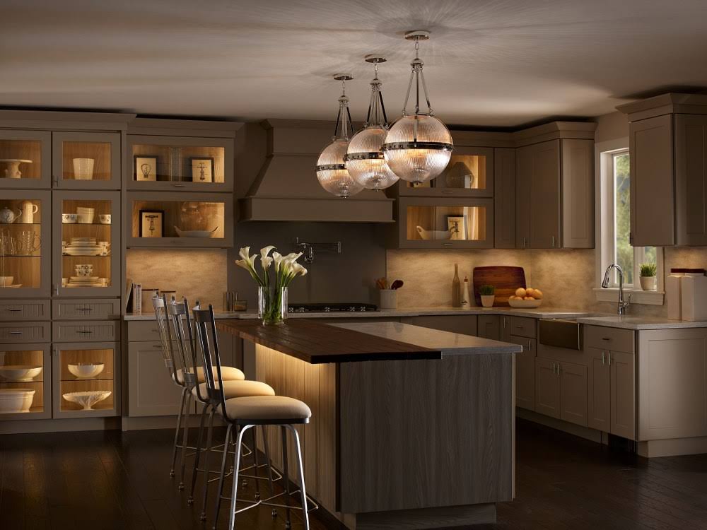 Bronze Textured LED Cabinet Light P677