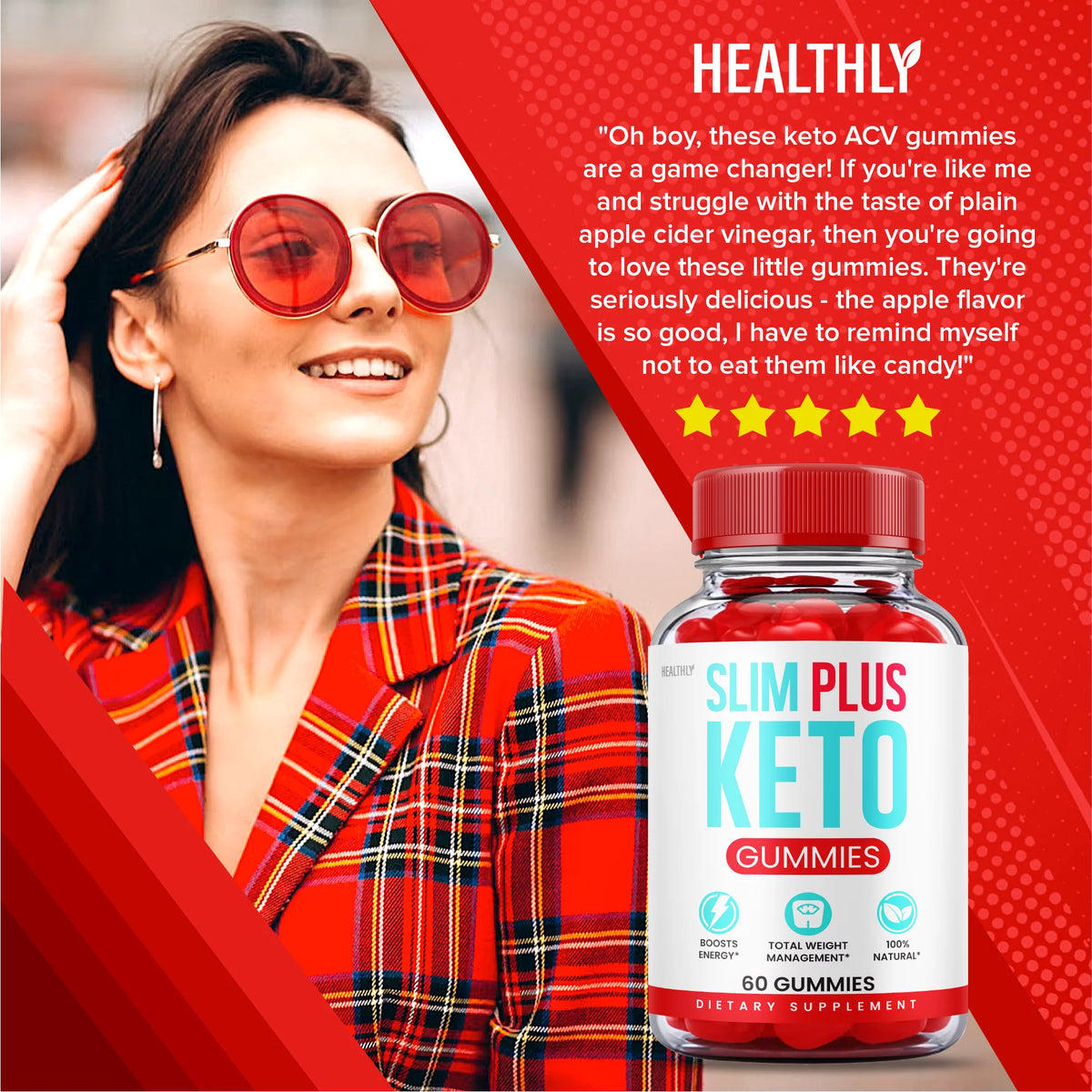 2 Pack Keto Gummies with Apple Cider Vinegar 120 Gummies Q2063