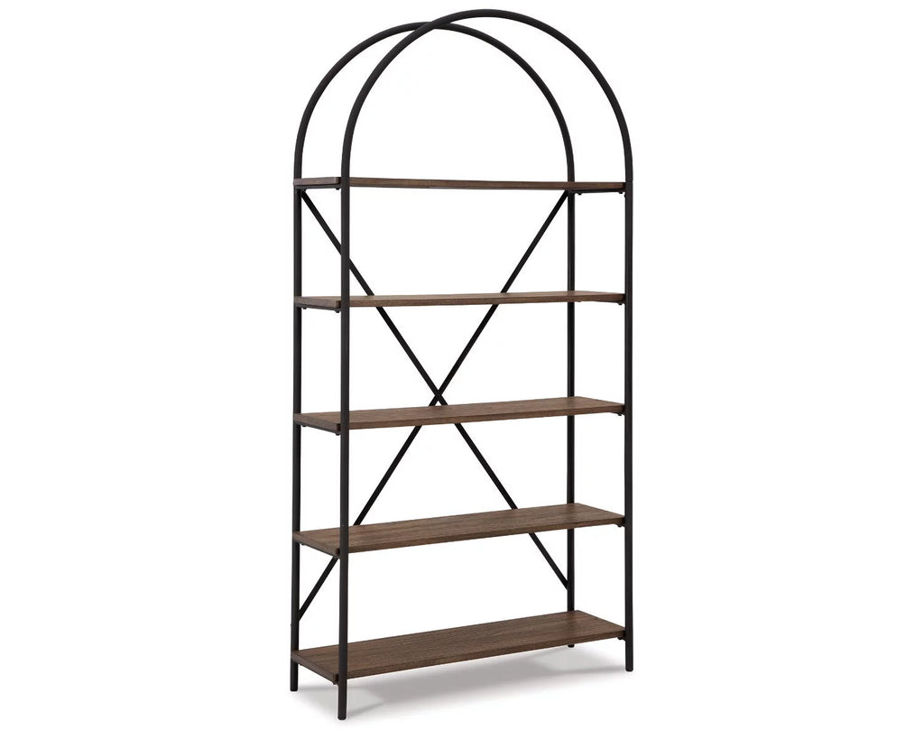 Brown/Black Bookcase W618587