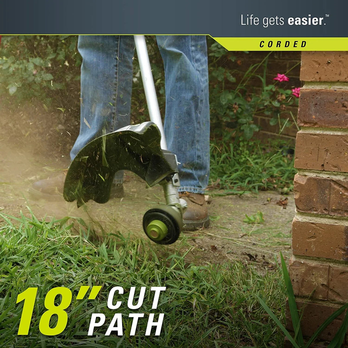 Corded Electric 10 Amp String Trimmer R61232
