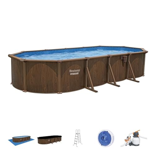 Steel Wall Above Ground Swimming Pool Set C703212
