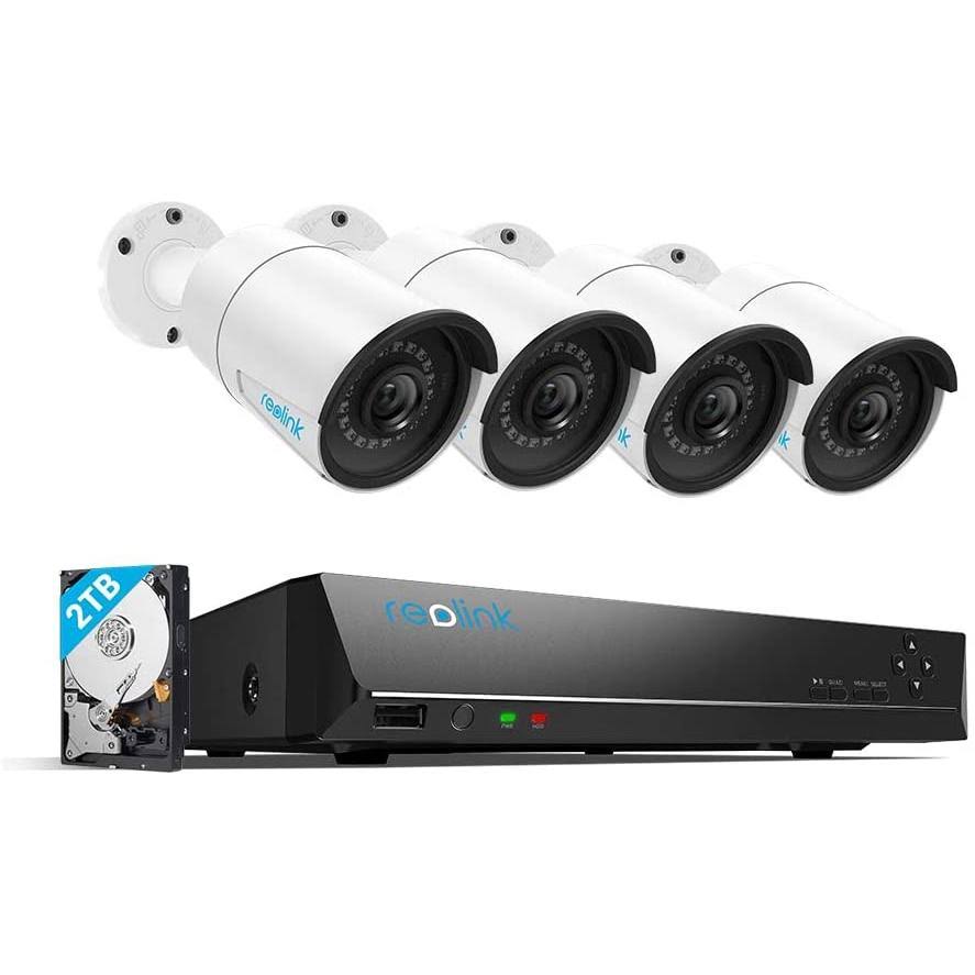 5MP Security Camera Kit 4 Bullets H2796