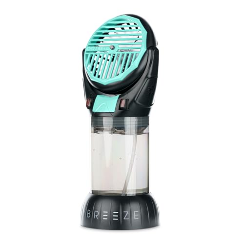 Portable Misting Fan with 10,000 mAH Battery and 1.5-Liter Water Tank M19483