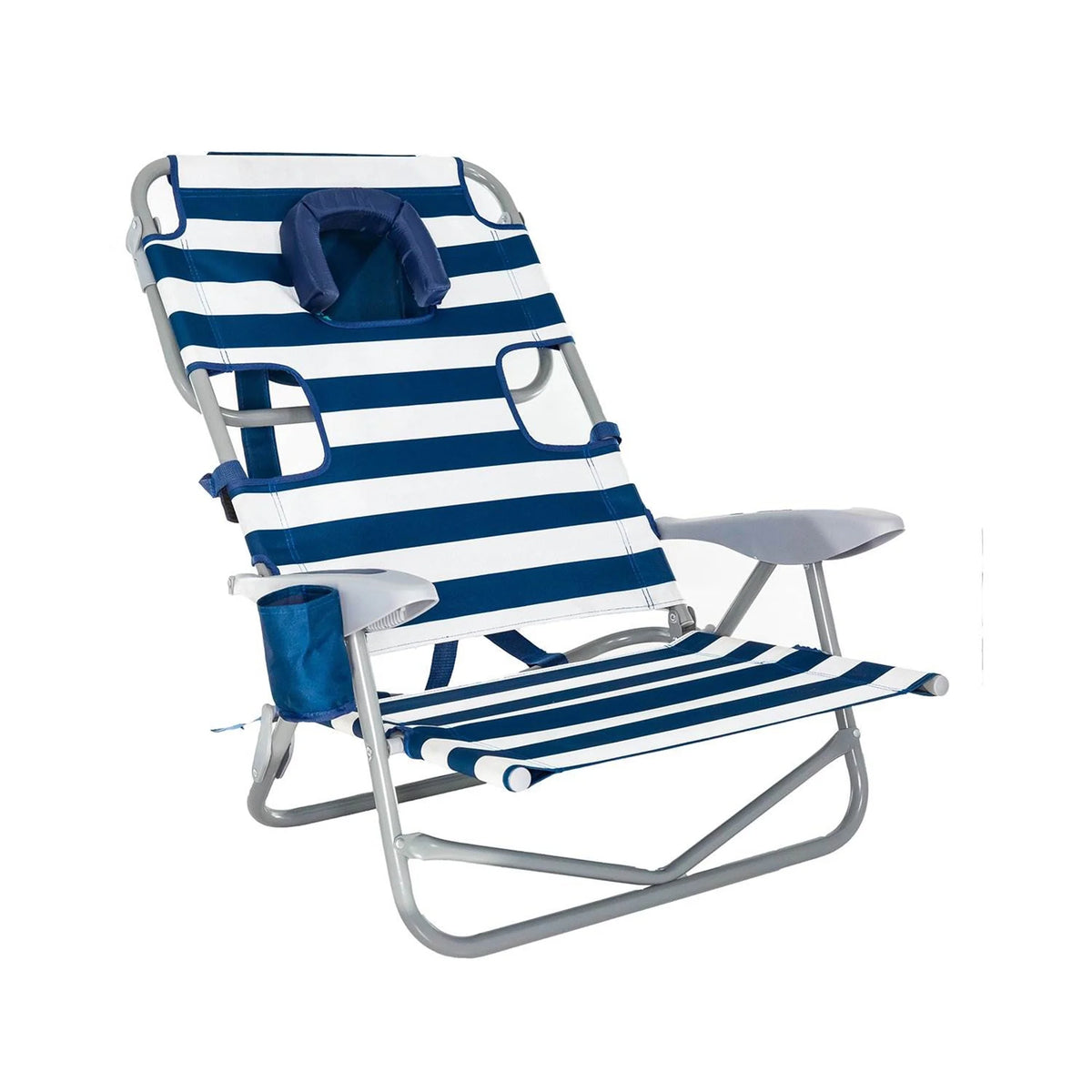 Stripped Blue Beach Chair V814604