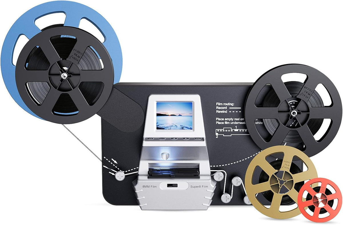 8mm Super 8 Film Scanner Converter with 2.4 LCD B87689