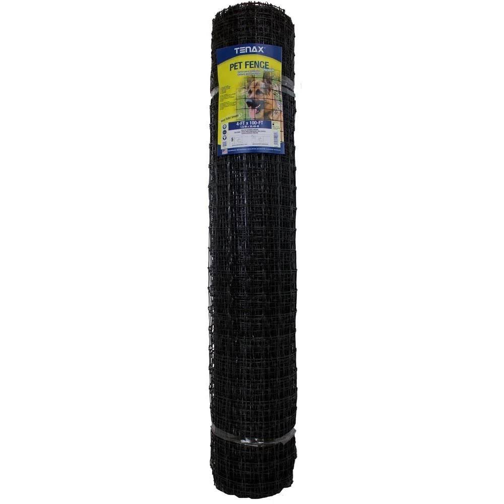 5ft. x 100 ft. Black Pet Fence O7241
