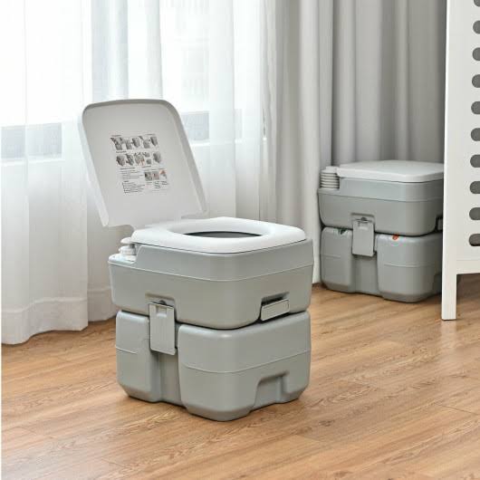 5.3 Gallon 20L Portable Potty Commode D249787