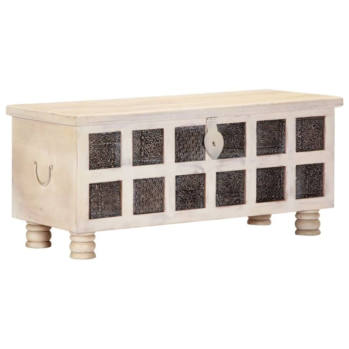 Solid Acacia Wood Storage Box K663