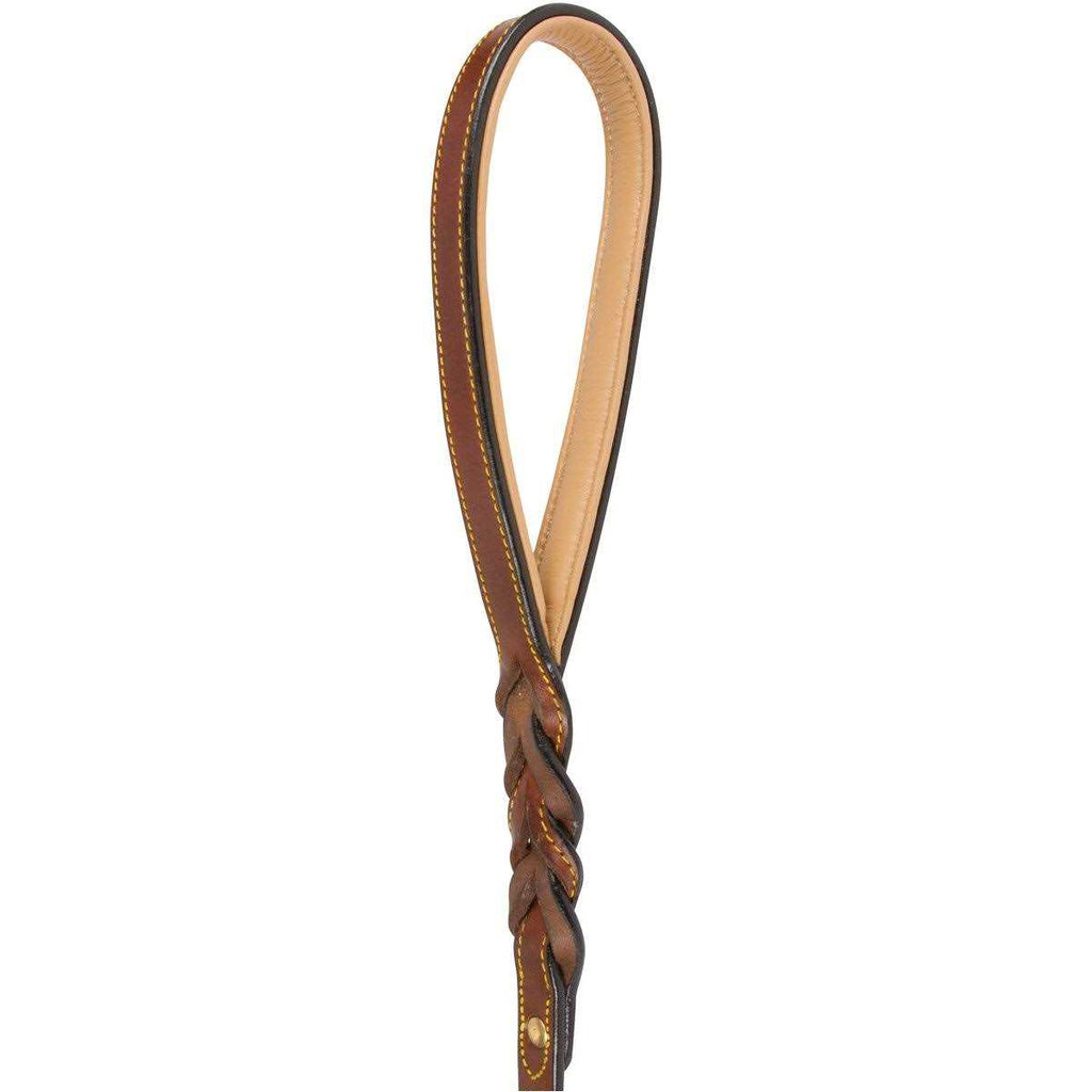 Leather Braided Dog Leash O123