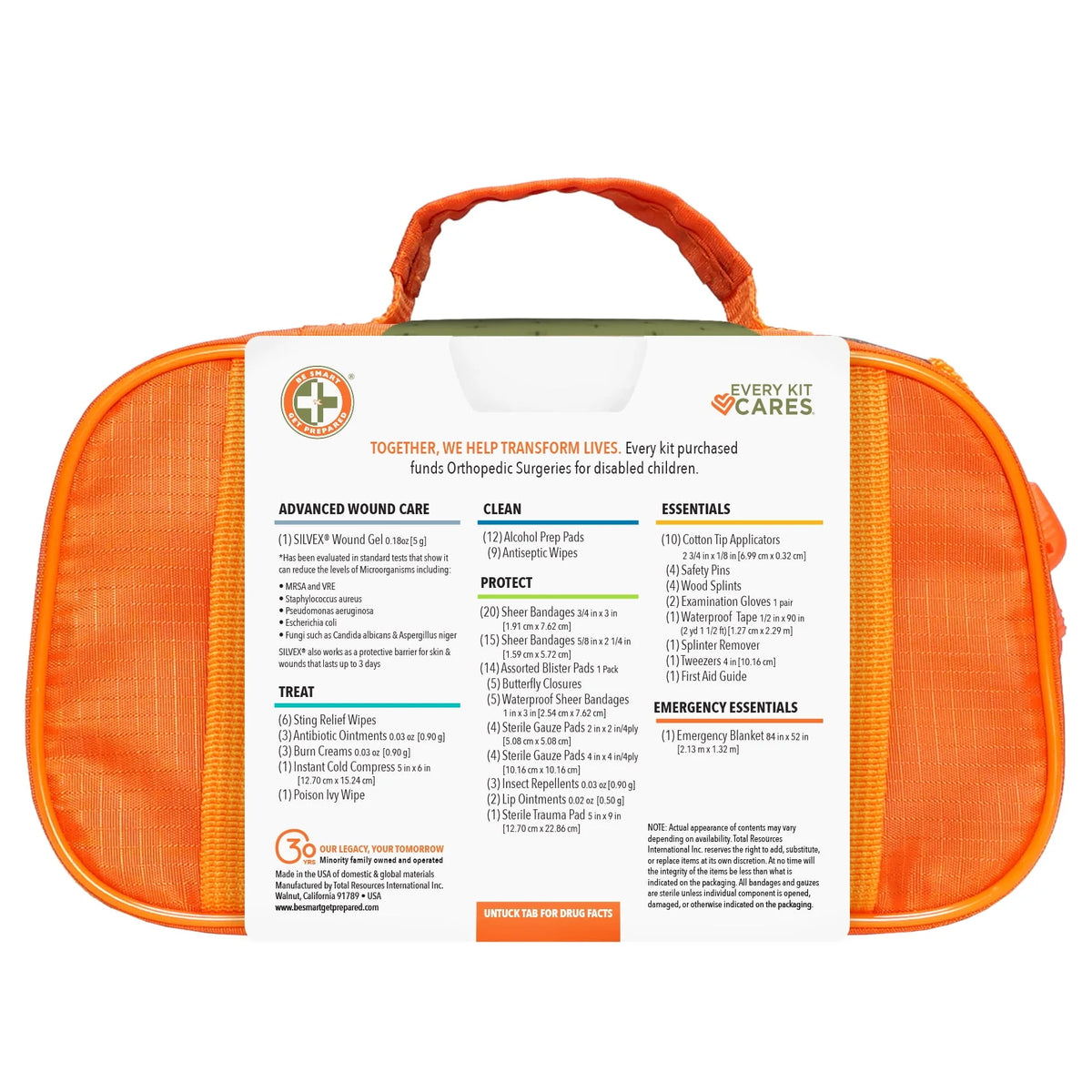 Outdoor First Aid 134 Pcs B1754
