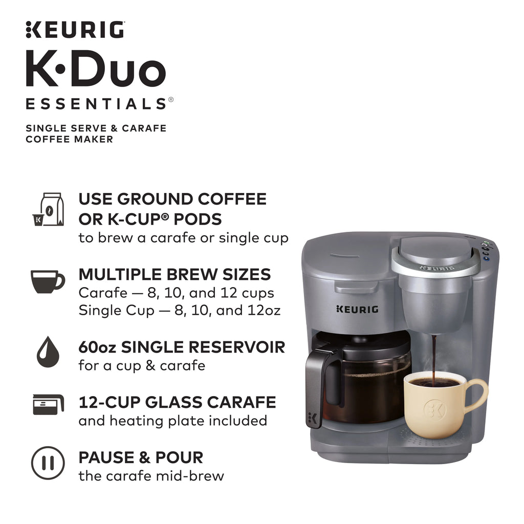 Black Single-Serve Coffee Maker G557