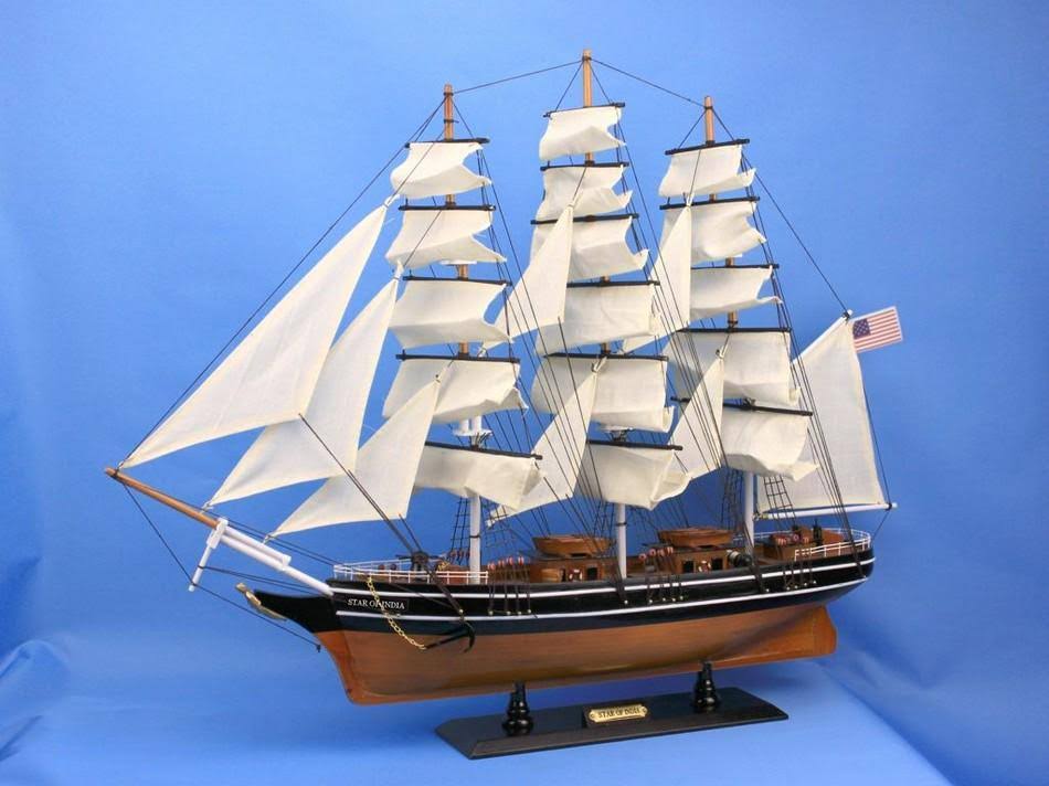 Wooden Model Ship 30x22 X534260