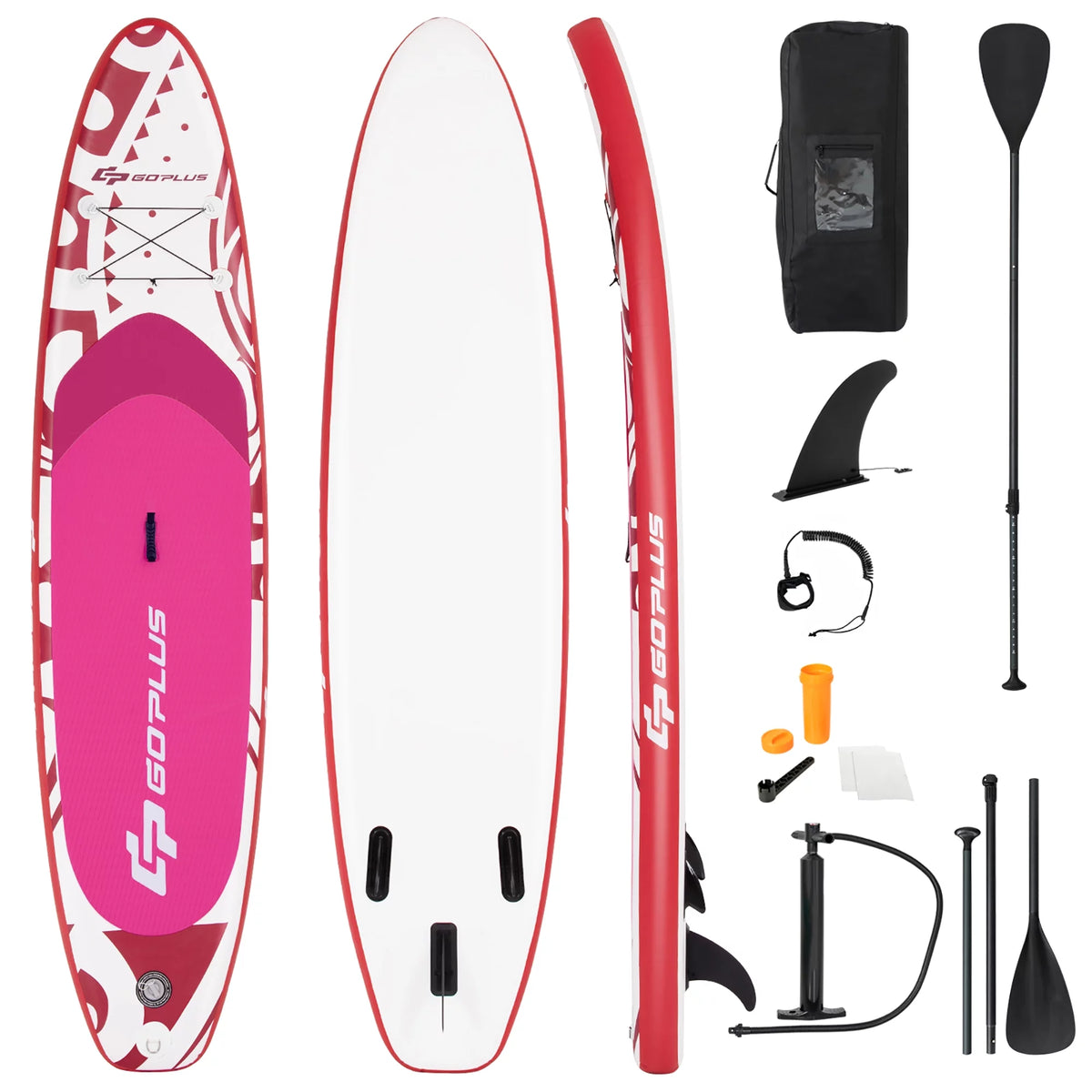 10.5' Inflatable Stand Up Paddle Board with Carry Bag T88106