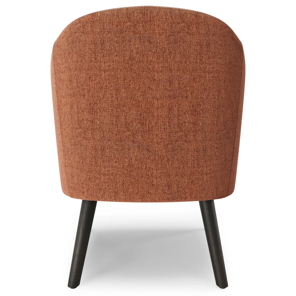 Rust Fabric Accent Chair Z14111