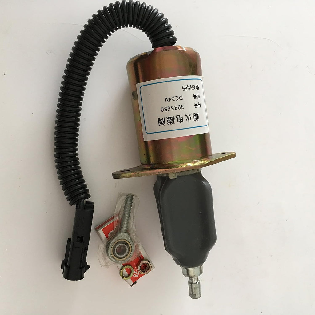 24V Shut Off Stop Solenoid for CUMMINS 6CT Excavator, Pack of 2 Y9815