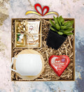 White Bamboo Cup and Coffee Set F674325