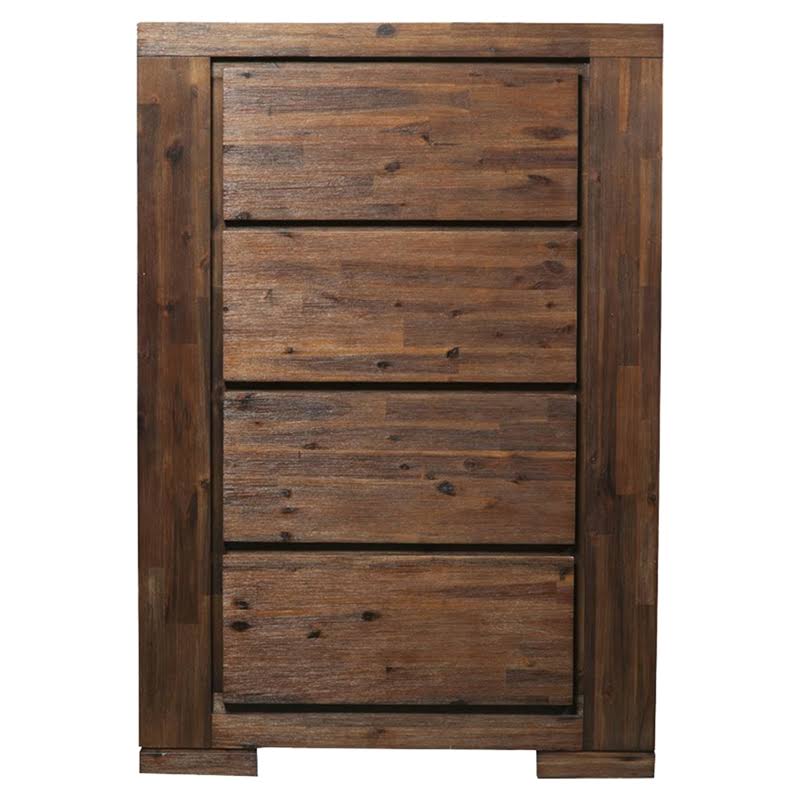 Antique Cappucino 4 Drawer Chest J66095