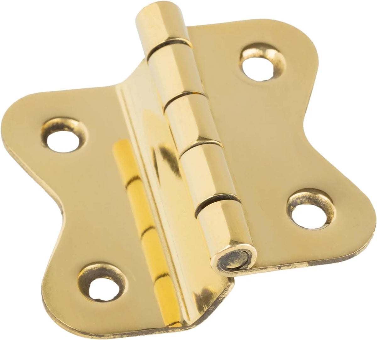 Solid Brass Cabinet Hinges 4 Pairs I109