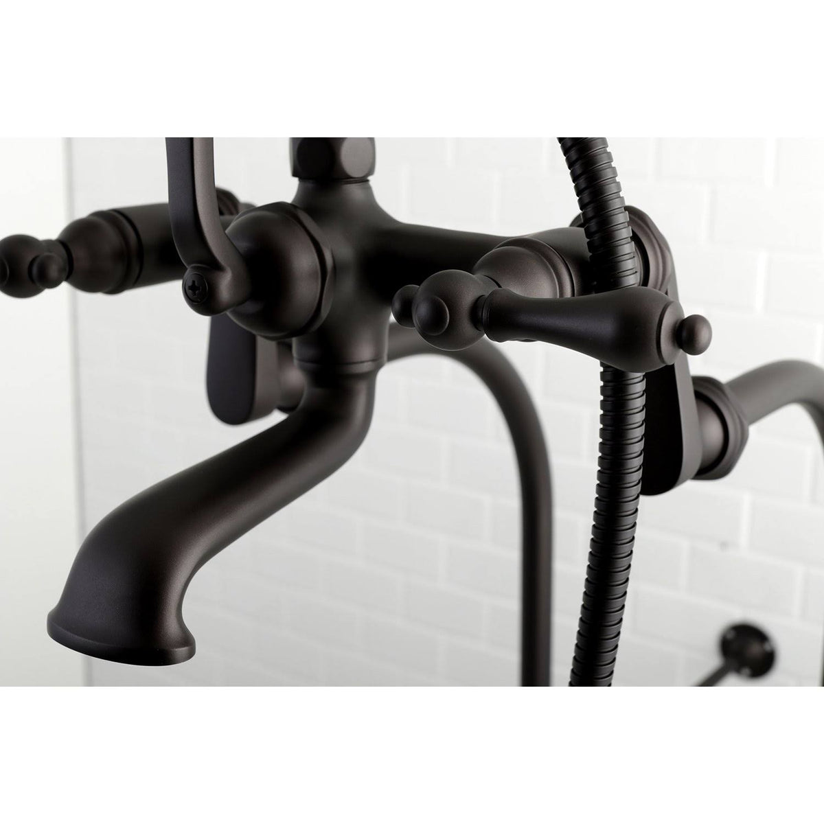 Vintage Freestanding Tub Filler Package Polished Brass X955