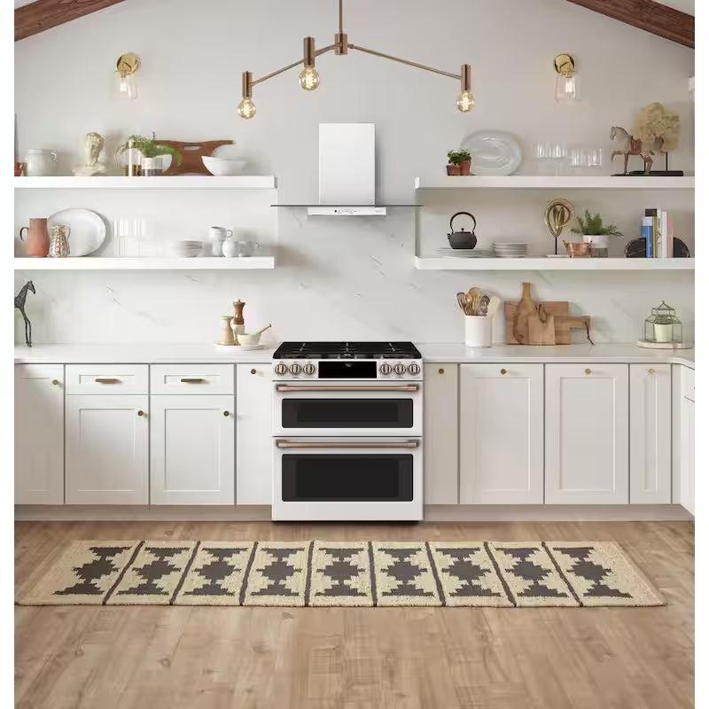 6.7 cu. ft. Smart Slide-In Double Oven Gas Range with True Convection, Air Fry W703