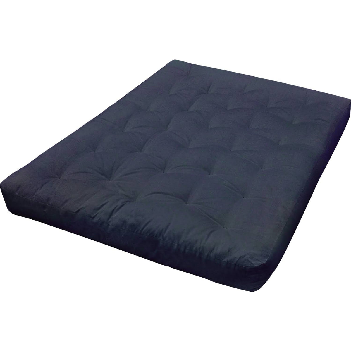 Blue Microfiber Futon Mattress U81766