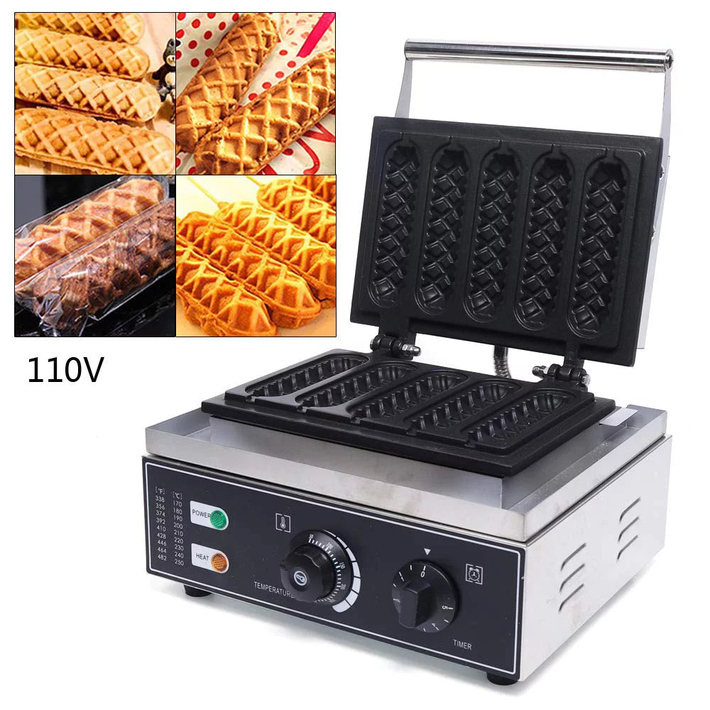 Electric Waffle Maker Non Stick 1500W 110V D23884