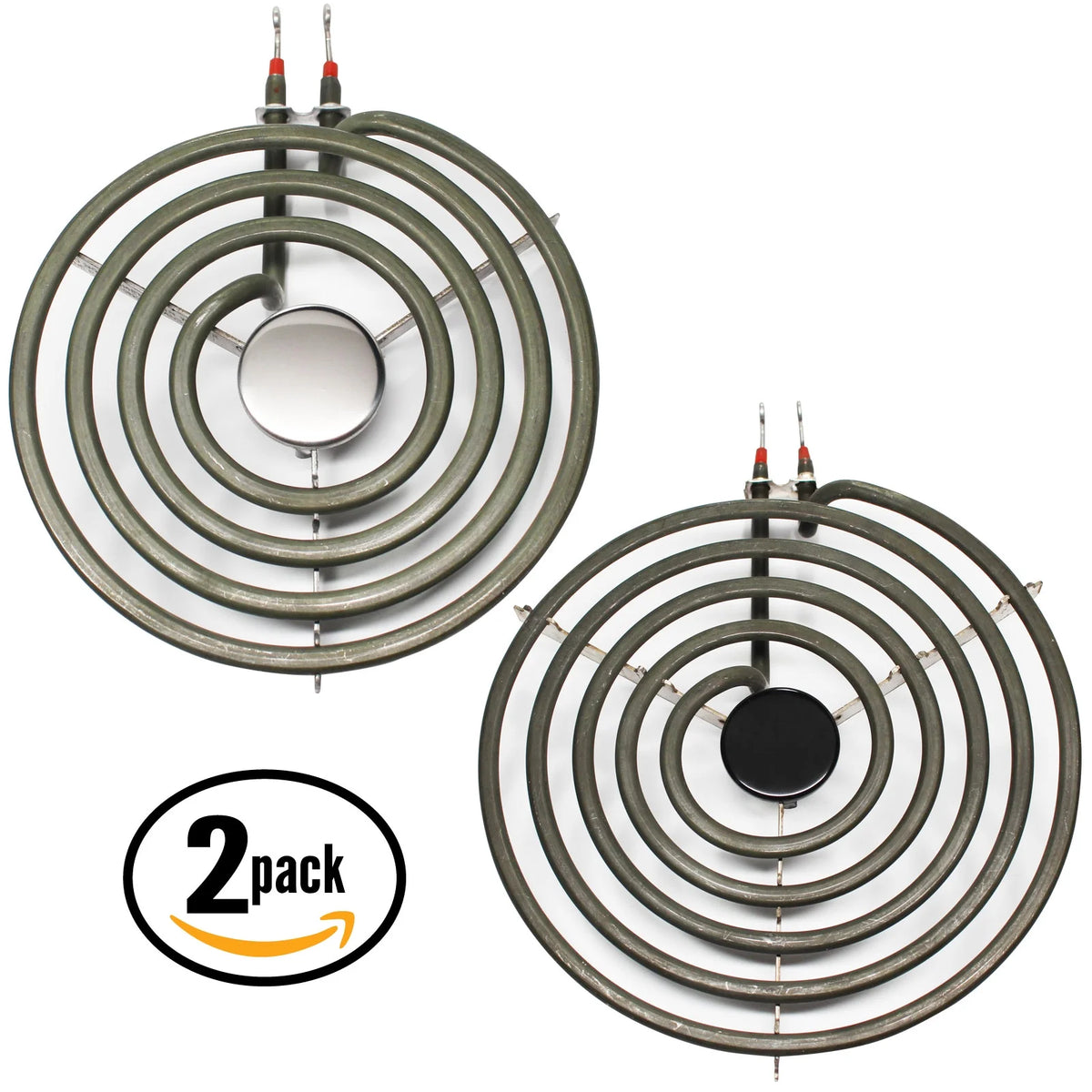 2-Pack 8 inch 5 Turns & 6 inch 4 Turns Surface Burner Elements Z50192