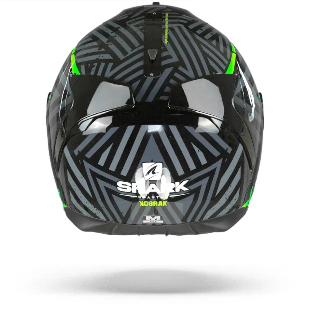 Black Yellow Green Helmet L39558