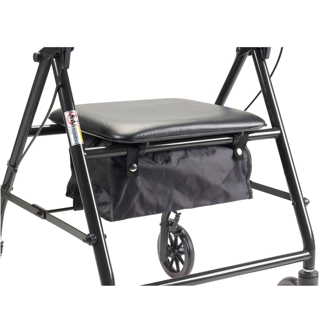 Black Rollator with 6x22 Wheels T170