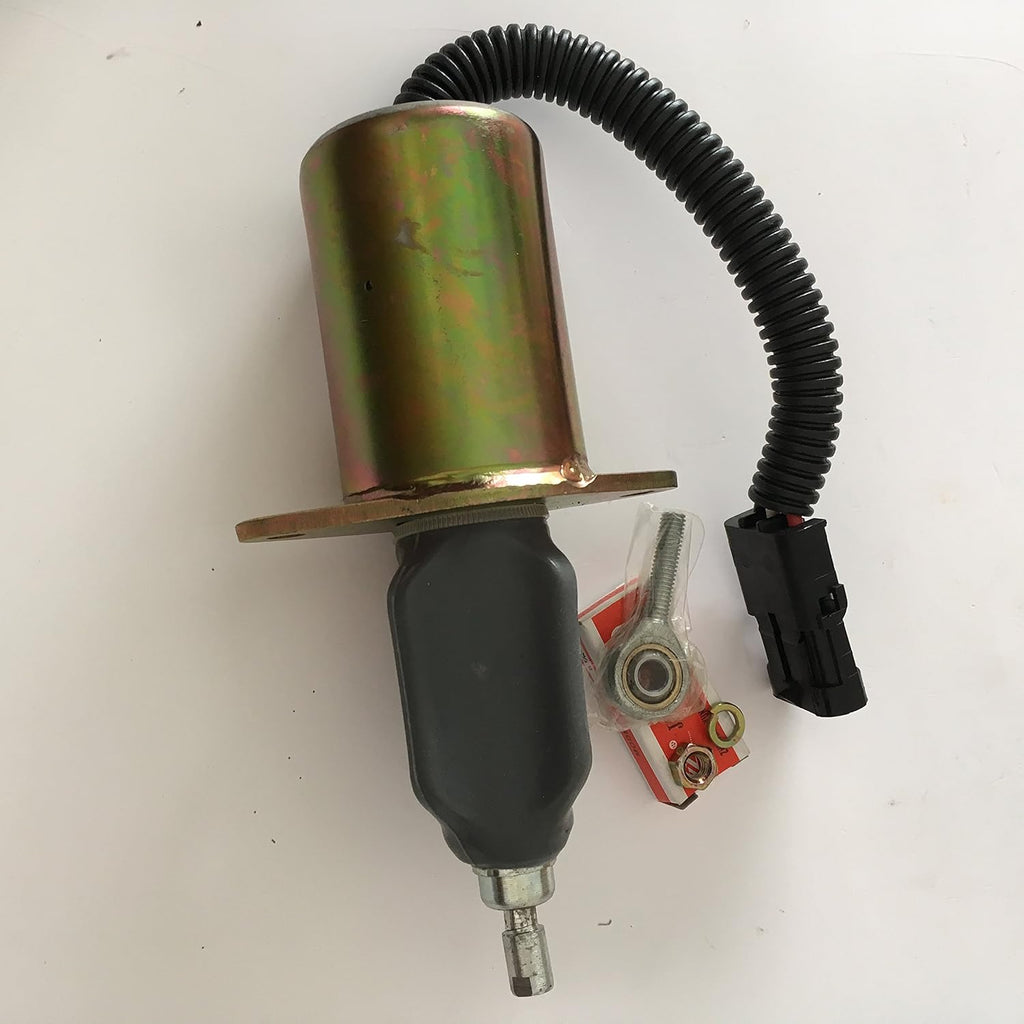 24V Shut Off Stop Solenoid for CUMMINS 6CT Excavator, Pack of 2 Y9815