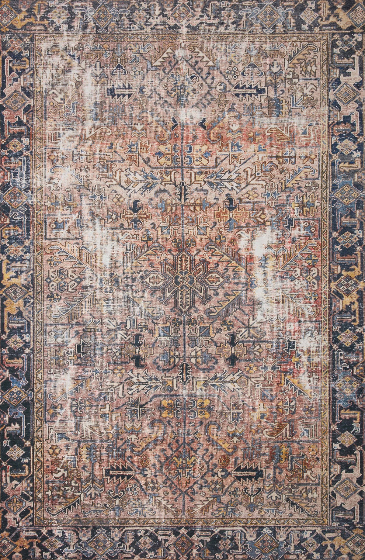 Terracotta Rug 3'6 x 5'6 A507