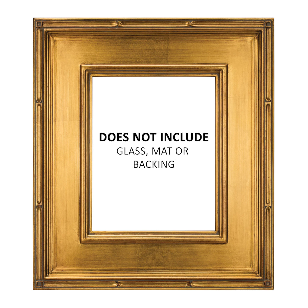 8x10 Gold Wooden Picture Frame I639747